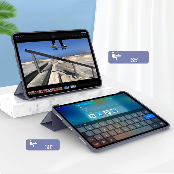 Фото - Чехол для планшета BeCover Tri Fold Soft TPU Silicone for Apple iPad Pro 13'' M4 2024 Purple (711754)