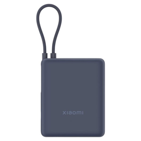 Фото - Батарея мобильная Xiaomi 10000mAh 33W Integrated Cable Blue (BHR9341GL)