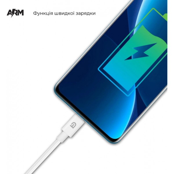 Фото - Кабель синхронизации данных Armorstandart AMD718BL USB-C to USB Cable 1.2m Black (ARM64372)