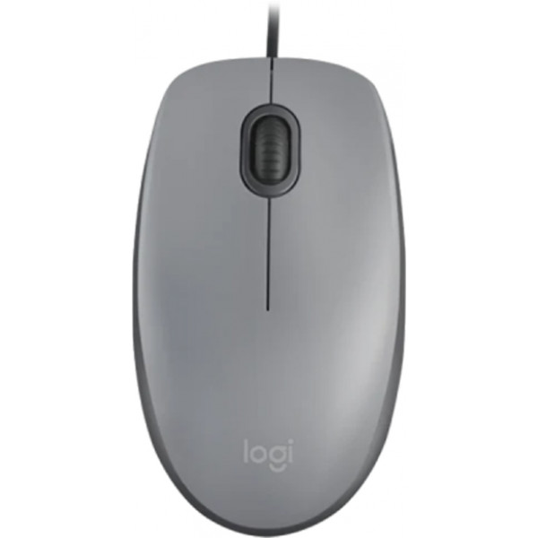 Фото - Мышь проводная Logitech M110 Silent Mid Gray USB (910-006760)
