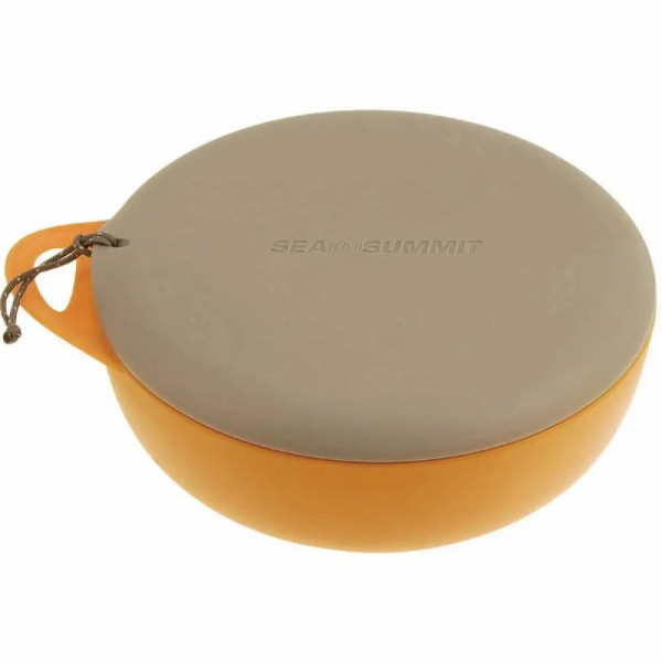 Фото - Миска туристическая Sea to Summit Delta Bowl with Lid Orange/Grey (STS ADBOWLLIDOR)