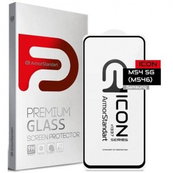 Фото - Защитное стекло для смартфона Armorstandart Icon for Samsung M54 5G (M546) Black (ARM67705) Фото - Защитное стекло для смартфона Armorstandart Icon for Samsung M54 5G (M546) Black (ARM67705)