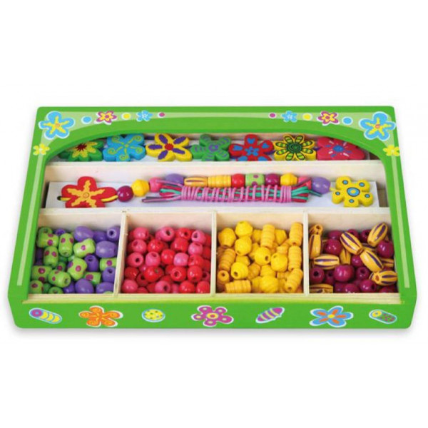 Фото - Набор для изготовления декора Viga Toys Ожерелье Цветы (52730)