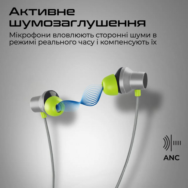 Фото - Наушники вкладыши беспроводные Promate Velcon.Grey