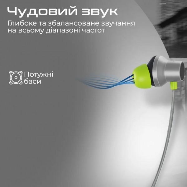 Фото - Наушники вкладыши беспроводные Promate Velcon.Grey