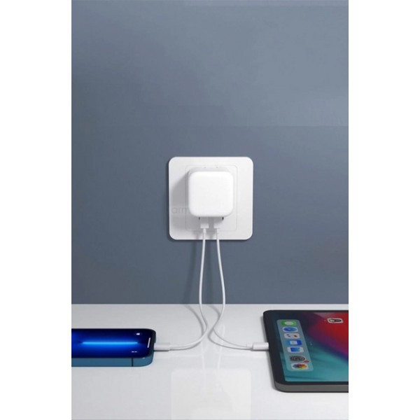 Фото - Сетевое зарядное устройство Armorstandart AMNWM3A 35W Dual USB-C Port Compact Power Adapter (ARM62264)