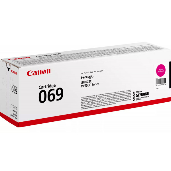Фото - Уценка - Картридж для лазерных принтеров/МФУ Canon 069 MF752Cdw/MF754Cdw/LBP673Cdw Magenta (5092C002)