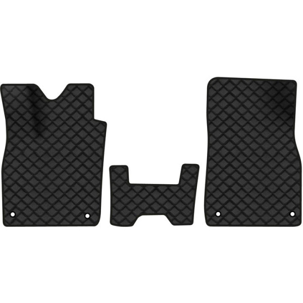 Фото - Коврики из экокожи в салон авто передние EVAtech ECO для ID.4 X Volkswagen 2020 1 поколение SUV EU VW12046AD3AV4BBB