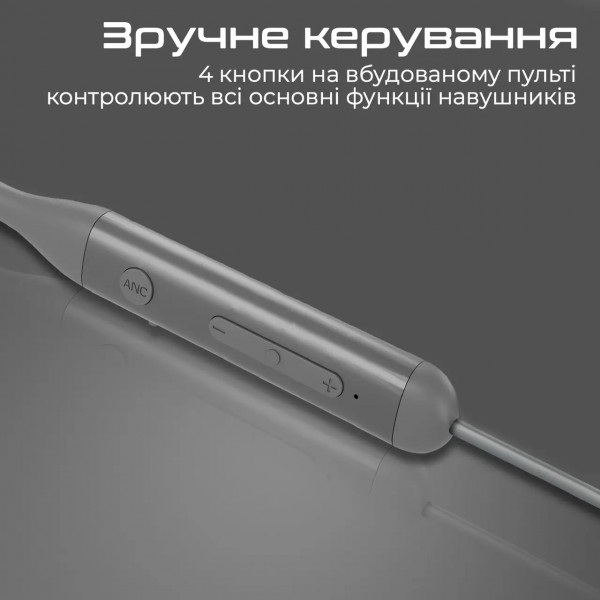 Фото - Наушники вкладыши беспроводные Promate Velcon.Grey