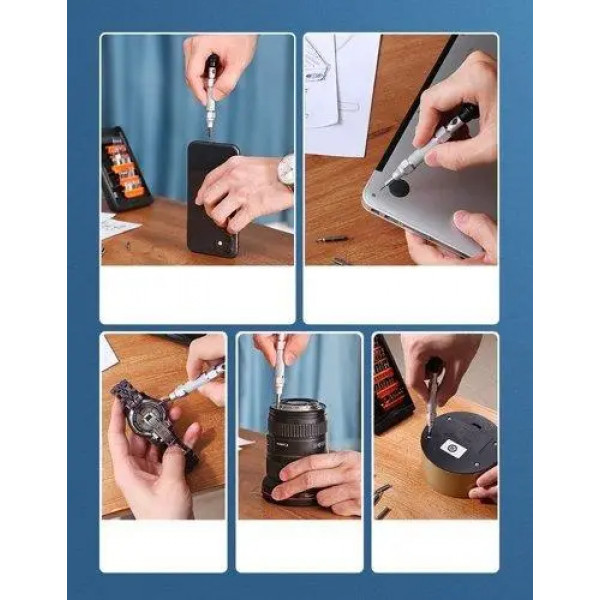 Фото - Набор инструментов UGREEN CM372 38-in-1 Aluminum Alloy Screwdriver Set (80459)