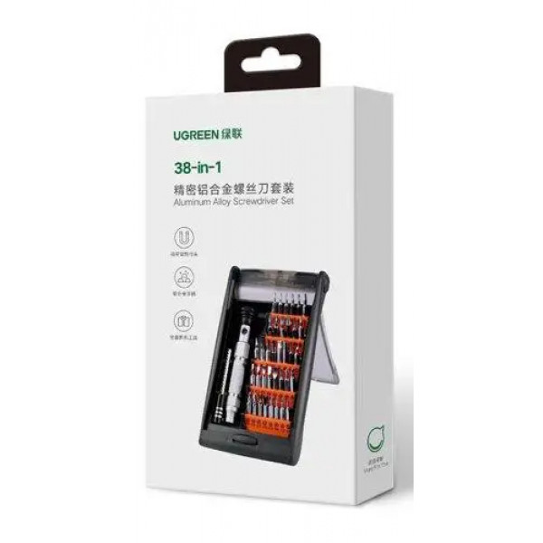 Фото - Набор инструментов UGREEN CM372 38-in-1 Aluminum Alloy Screwdriver Set (80459)