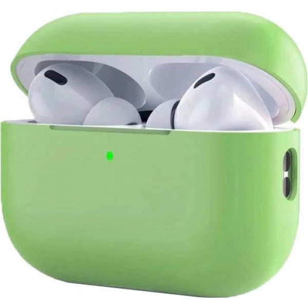 Фото - Чехол для наушников Armorstandart Silicone Case for Apple Airpods Pro 2 Matcha Green (ARM64536) Фото - Чехол для наушников Armorstandart Silicone Case for Apple Airpods Pro 2 Matcha Green (ARM64536)