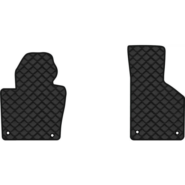 Фото - Коврики из экокожи в салон авто передние EVAtech ECO для CC Restyling Volkswagen 2012 1 поколение Sedan USA VW11377AS2AV4BBB