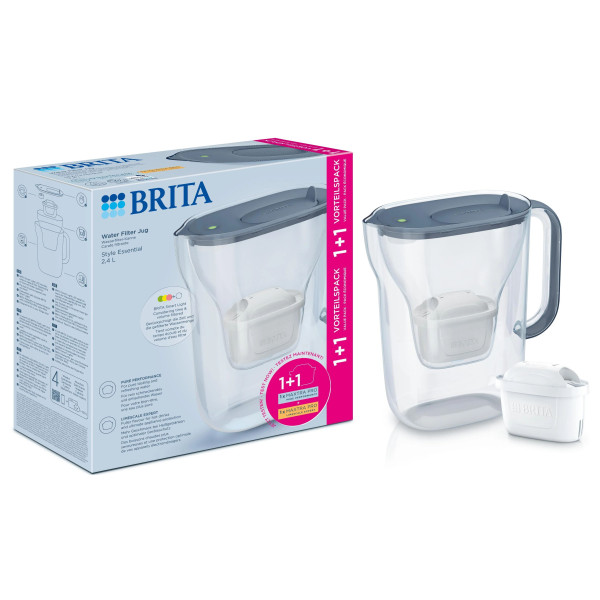 Фото - Фильтр-кувшин Brita Style Essential Mxpro серо-голубой + 2 картриджа