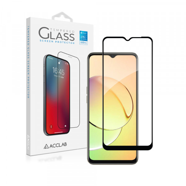Фото - Защитное стекло для смартфона ACCLAB Full Glue for Realme 10 5G Black (1283126551499)