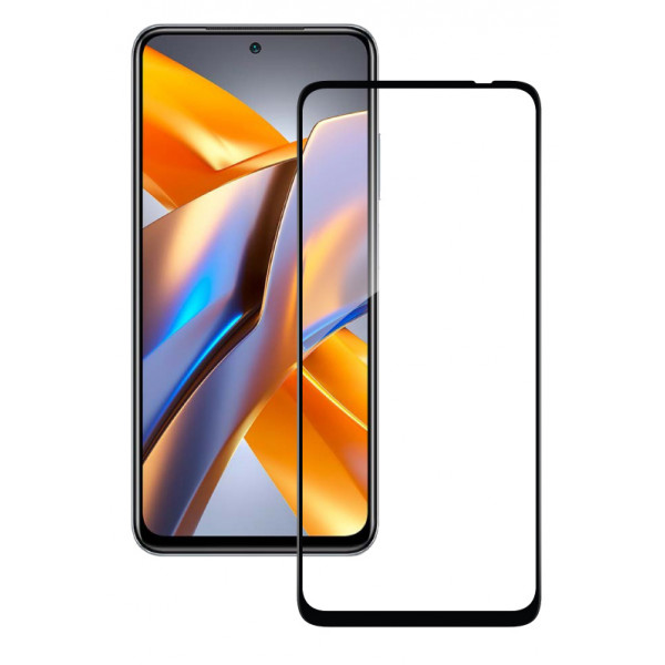Фото - Защитное стекло для смартфона ACCLAB Full Glue for Xiaomi Poco M5S Black (1283126545122)