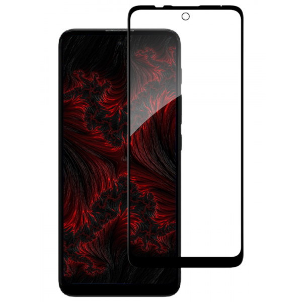 Фото - Защитное стекло для смартфона Intaleo Full Glue for Moto E30/E40 Black (1283126545818)