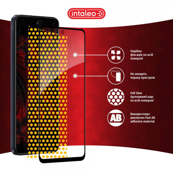 Фото - Защитное стекло для смартфона Intaleo Full Glue for MOTO G13/G23/G53 (1283126567308)