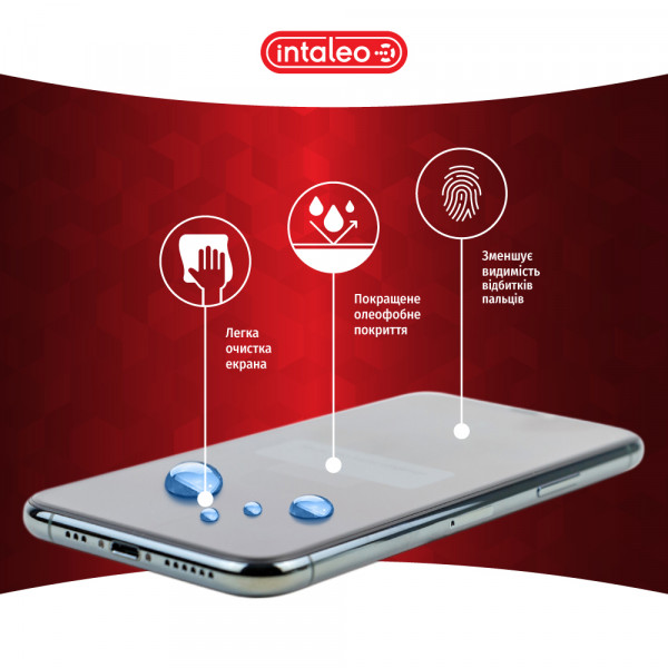 Фото - Защитное стекло для смартфона Intaleo Full Glue for MOTO G73 Black (1283126567315)