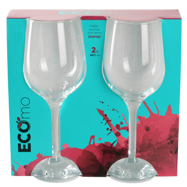 Фото - Набор бокалов Ecomo EMPIRE 2x480 мл (FAM563M)