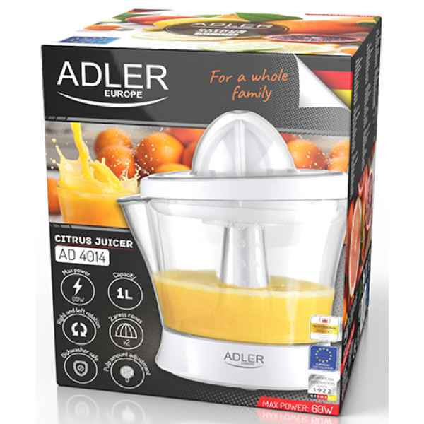 Фото - Цитрус-пресс механический Adler AD 4014