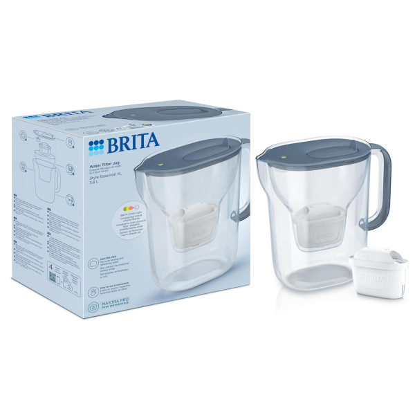 Фото - Фильтр-кувшин Brita Style Essential XL Mxpro серо-голубой