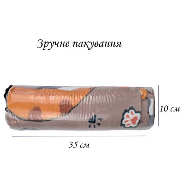 Фото - Плед полуторный Love You Home флис Кото-батончики 150x200 см (8192)