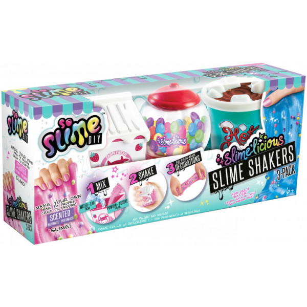 Фото - Фабрика слаймов Canal Toys Slimelicious "Твой гламурный Лизун с ароматом - Лакомство", 3 в наборе (SSC076) Фото - Фабрика слаймов Canal Toys Slimelicious "Твой гламурный Лизун с ароматом - Лакомство", 3 в наборе (SSC076)
