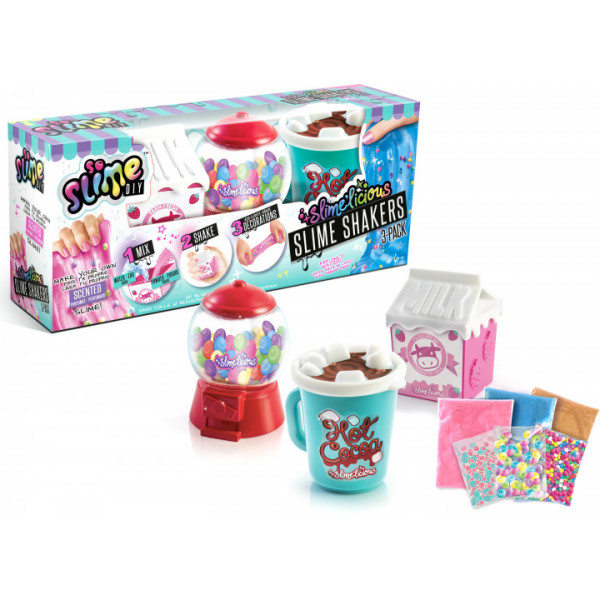 Фото - Фабрика слаймов Canal Toys Slimelicious "Твой гламурный Лизун с ароматом - Лакомство", 3 в наборе (SSC076)