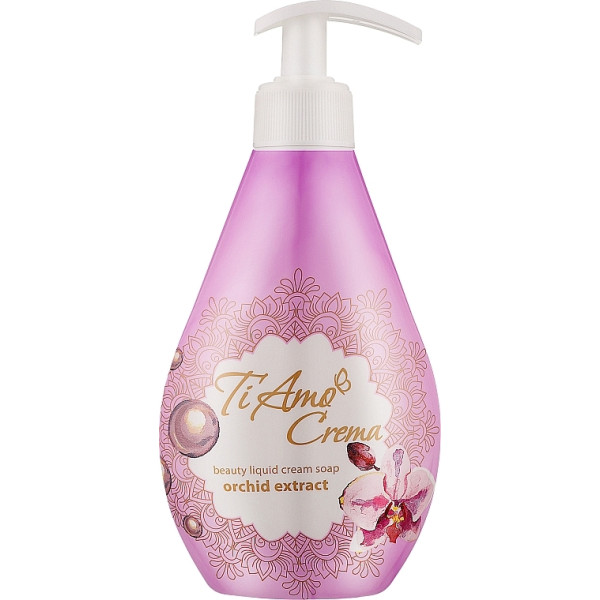 Фото - Жидкое мыло для рук Ti Amo Crema Экстракт орхидеи (4820195509913)