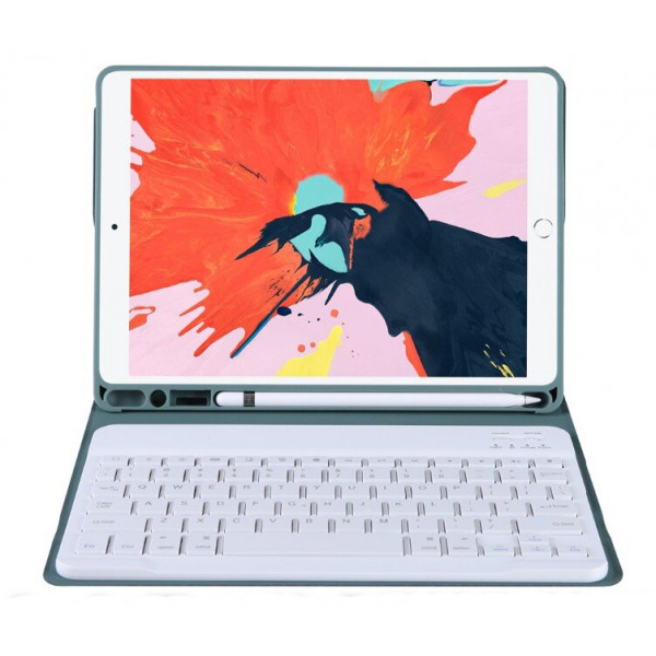 Фото - Чехол-клавиатура для планшета BeCover с беспроводной клавиатурой for Apple iPad Air 11'' (M2)/iPad Air 11'' (M3) Dark Green (711395)