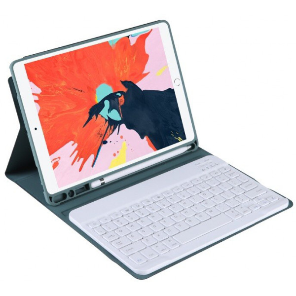 Фото - Чехол-клавиатура для планшета BeCover с беспроводной клавиатурой for Apple iPad Air 11'' (M2)/iPad Air 11'' (M3) Dark Green (711395)