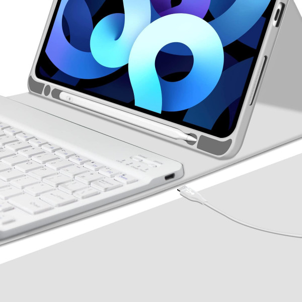 Фото - Чехол-клавиатура для планшета BeCover с беспроводной клавиатурой for Apple iPad Air 11'' (M2)/iPad Air 11'' (M3) Gray (711396)
