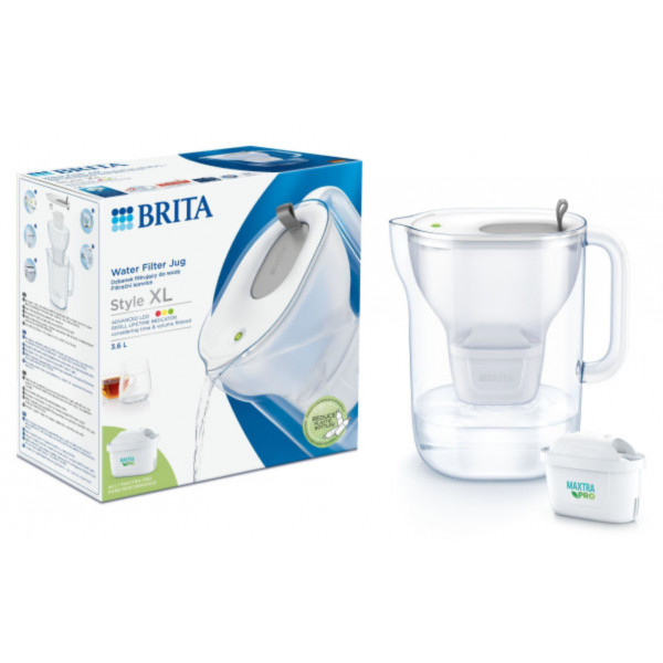 Фото - Фильтр-кувшин Brita Style XL LED Mxpro Gray
