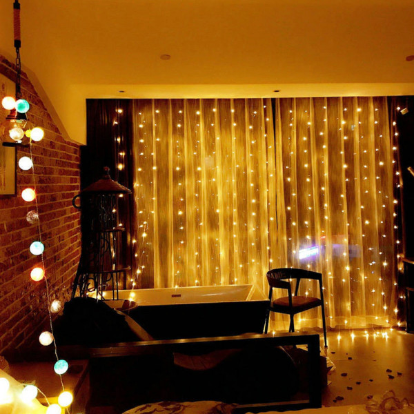 Фото - Гирлянда-штора Colorway 300LED, 3x3м (CW-GW-300L33V)