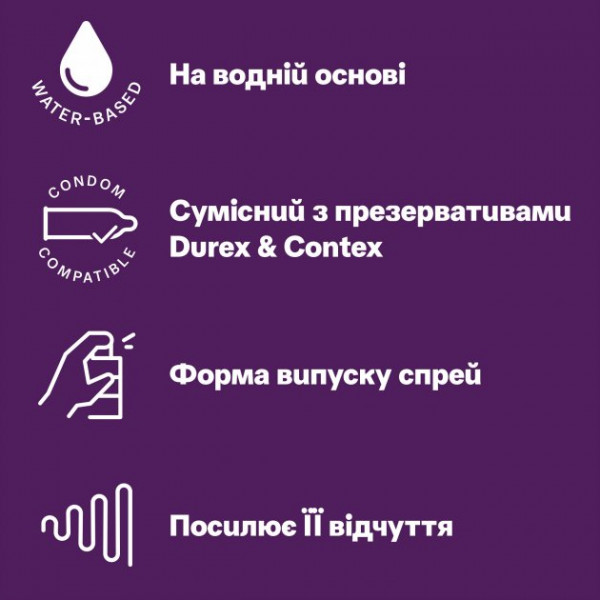 Фото - Гель-смазка Durex Intense Orgasmic 10 мл (4640018990632)