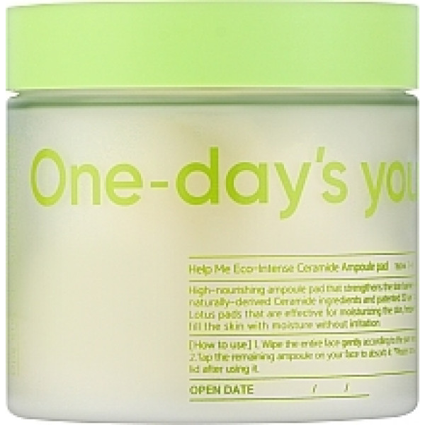 Фото - Тонер для лица One-Day's You HELP ME ECO-INTENSE CERAMIDE AMPOULE PAD 160 мл (90pads) (Sample) (8809452672047)