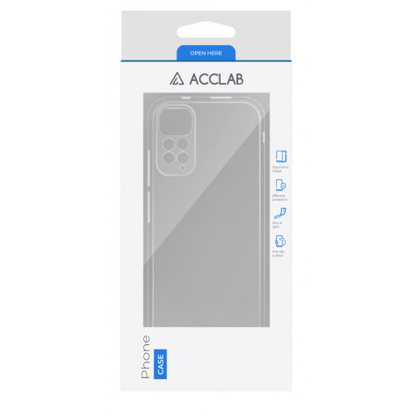 Фото - Чехол для смартфона ACCLAB Anti Dust for Xiaomi Redmi Note 11 (1283126553585)