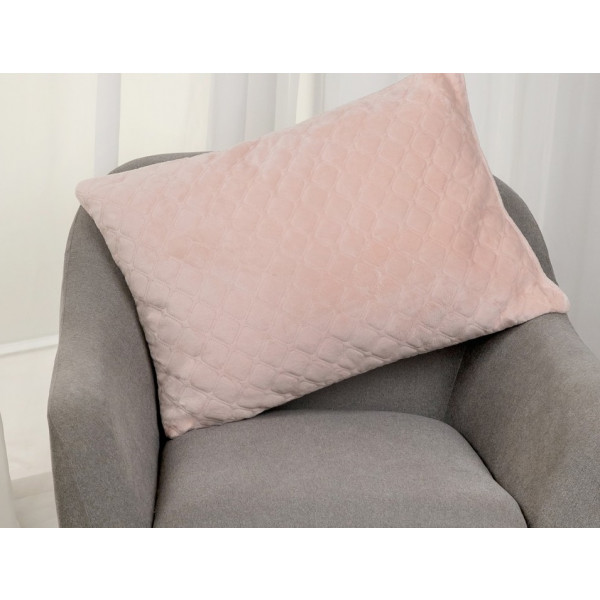 Фото - Подушка декоративная ТЕП Velure 50x70 см 411 Пудровый (3-00435_07370)