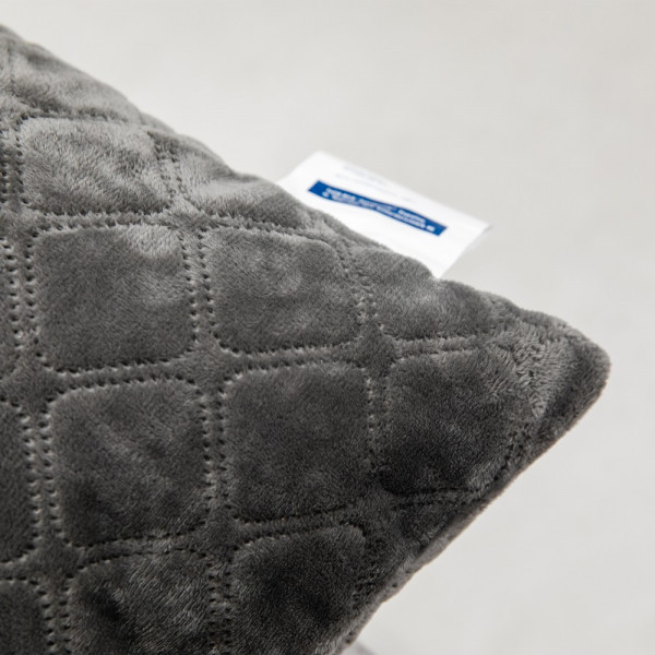 Фото - Подушка декоративная ТЕП Velure 50x70 см 272 Серый (3-00435_10059)