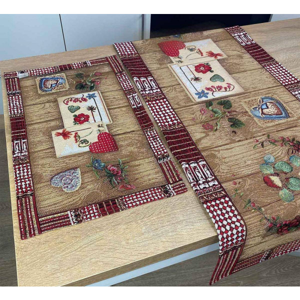 Фото - Салфетка для сервировки Прованс Wooden 30х50 см (024553)