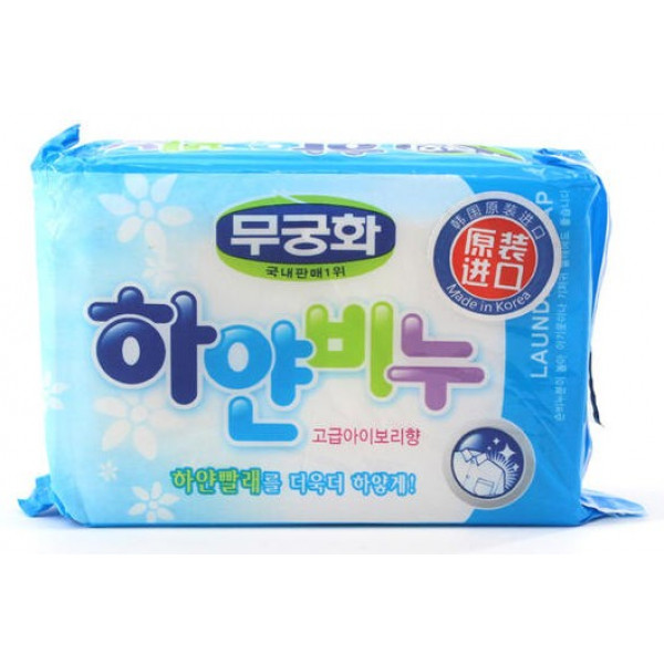 Фото - Мыло хозяйственное Mukungwha д/светлой одежды 230г