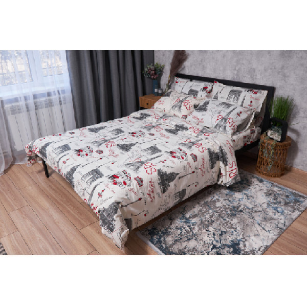 Фото - Комплект постельного белья Moon&Star Бязь Gold Люкс Paris 160х220 (MS-820002073)