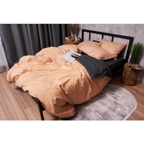 Фото - Комплект постельного белья Moon&Star Бязь Gold Люкс Gray Cream 175х210 (MS-820003296)