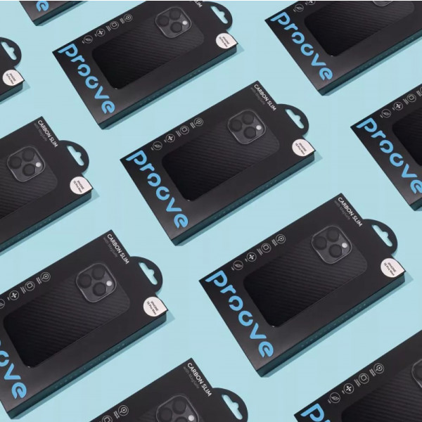 Фото - Чехол для смартфона Proove Carbon Slim with Magnetic Ring iPhone 13 Pro Black (PCCSIP13P002)