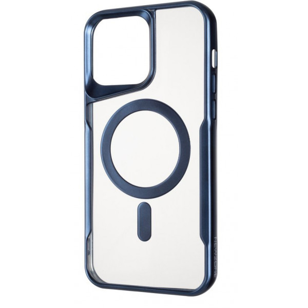 Фото - Чехол для смартфона Gelius Casual Frame Case MagSafe for iPhone 14 Deep Blue (98550)