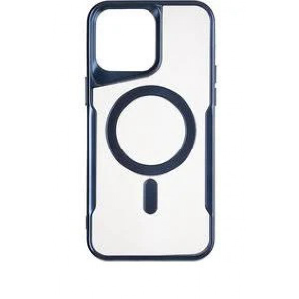 Фото - Чехол для смартфона Gelius Casual Frame Case MagSafe for iPhone 14 Deep Blue (98550) Фото - Чехол для смартфона Gelius Casual Frame Case MagSafe for iPhone 14 Deep Blue (98550)