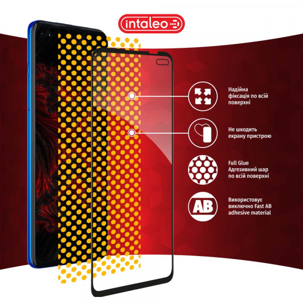 Фото - Защитное стекло для смартфона Intaleo Glue for MOTO G100 (1283126521331)