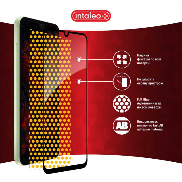 Фото - Защитное стекло для смартфона Intaleo Full Glue for Samsung A24 (1283126573712)