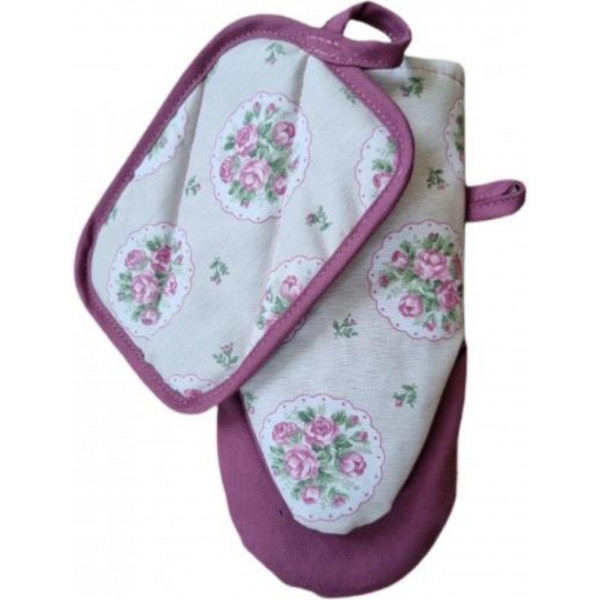 Фото - Набор прихваток Прованс Букет 15х20 см 29х15 см (026809)